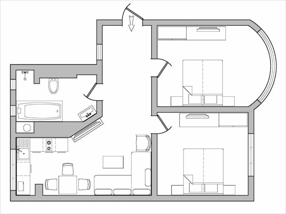 High Tech - Luxurious Apartment Sofie Exteriér fotografie